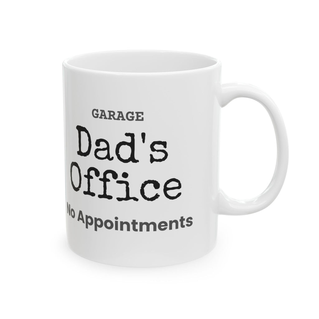 Funny Garage Dad Coffee Mug Dad's Office Sign For Dad