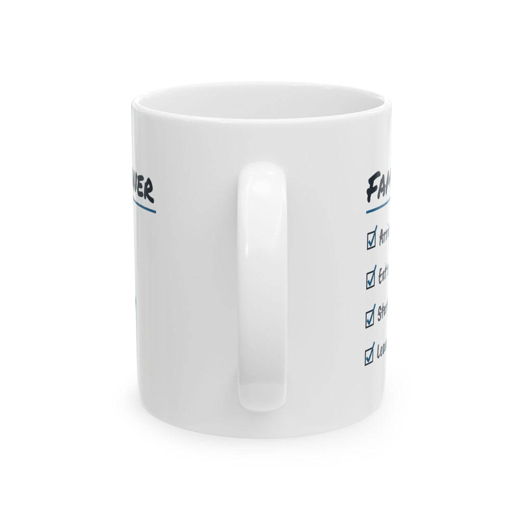 Funny Brother Coffee Mug Start An Argument Leave The Dishes Checklist