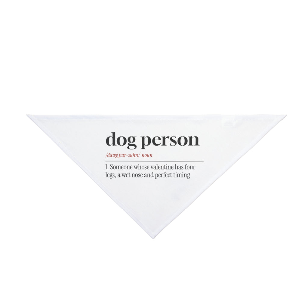 Funny Dog Valentine Dog Bandana Dog Person Definition For Dog Lovers