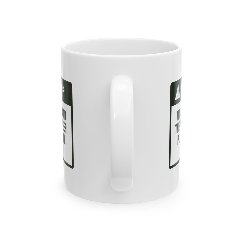 Funny Parrot Coffee Mug The Parrot Does The Microwave Now