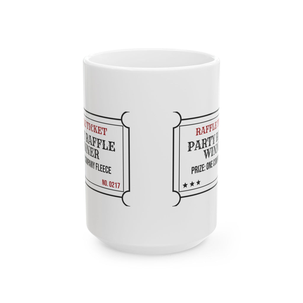 Funny Christmas Coworker Coffee Mug Party Raffle Winner Company Fleece