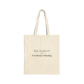 Christmas Tote Bag Mom The Heart Of Christmas Morning Keepsake