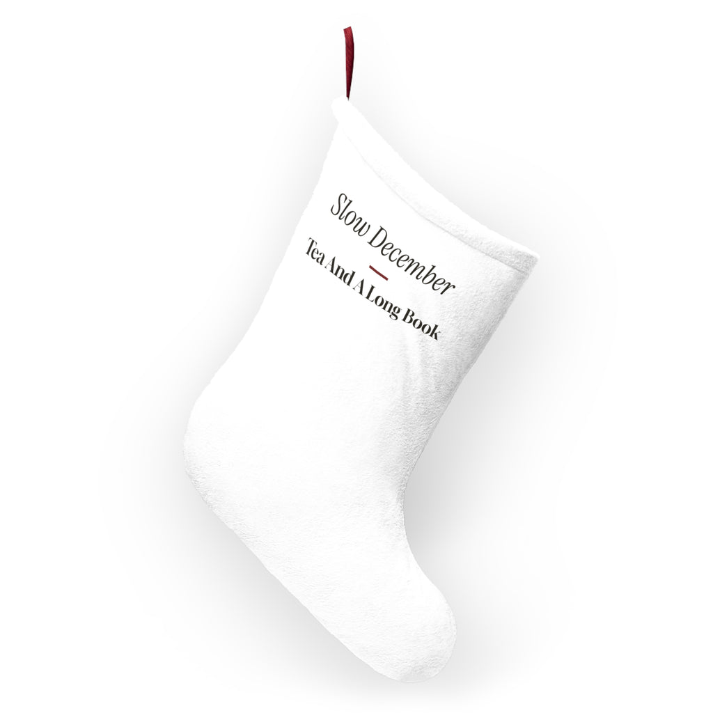 Cozy Christmas Stocking Slow December Tea And A Long Book