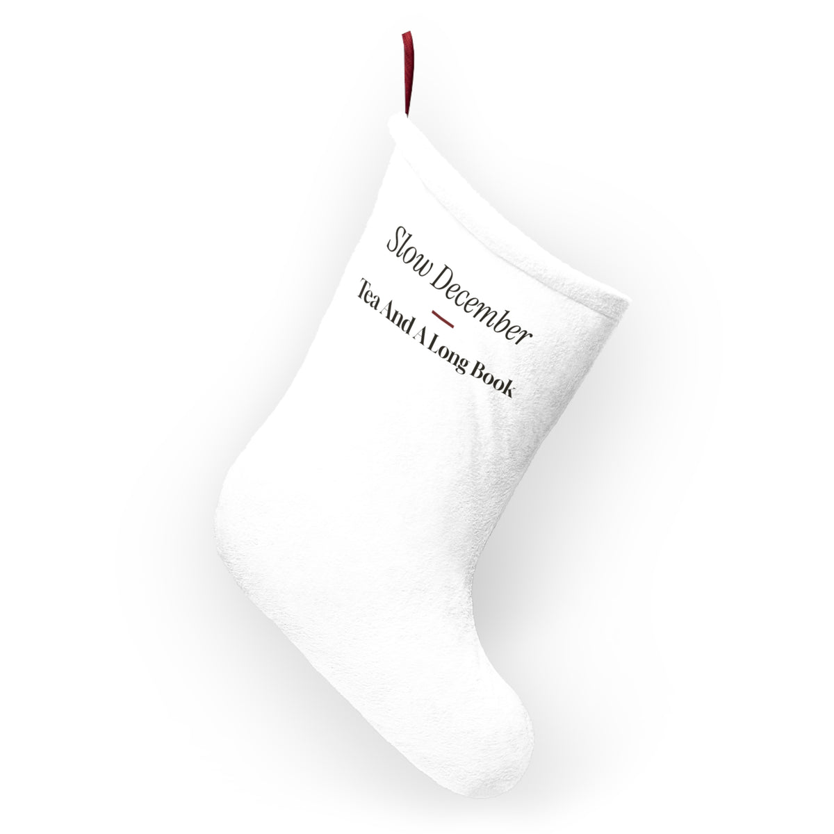 Cozy Christmas Stocking Slow December Tea And A Long Book