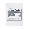 Funny New Home Christmas Throw Blanket House Facts Tree Spots Tried