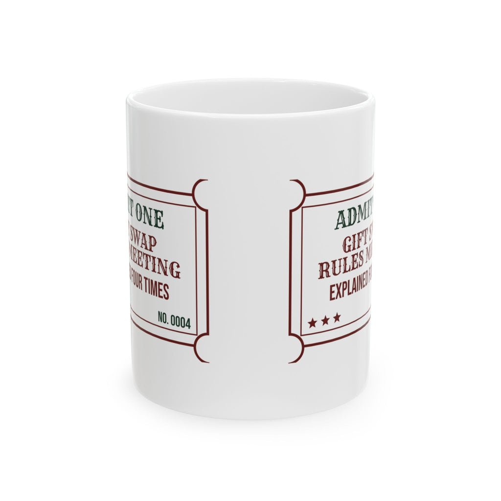 Funny White Elephant Coffee Mug Swap Rules Explained Four Times