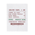 Funny Christmas Shopping Throw Blanket Items In Cart 47 Receipt
