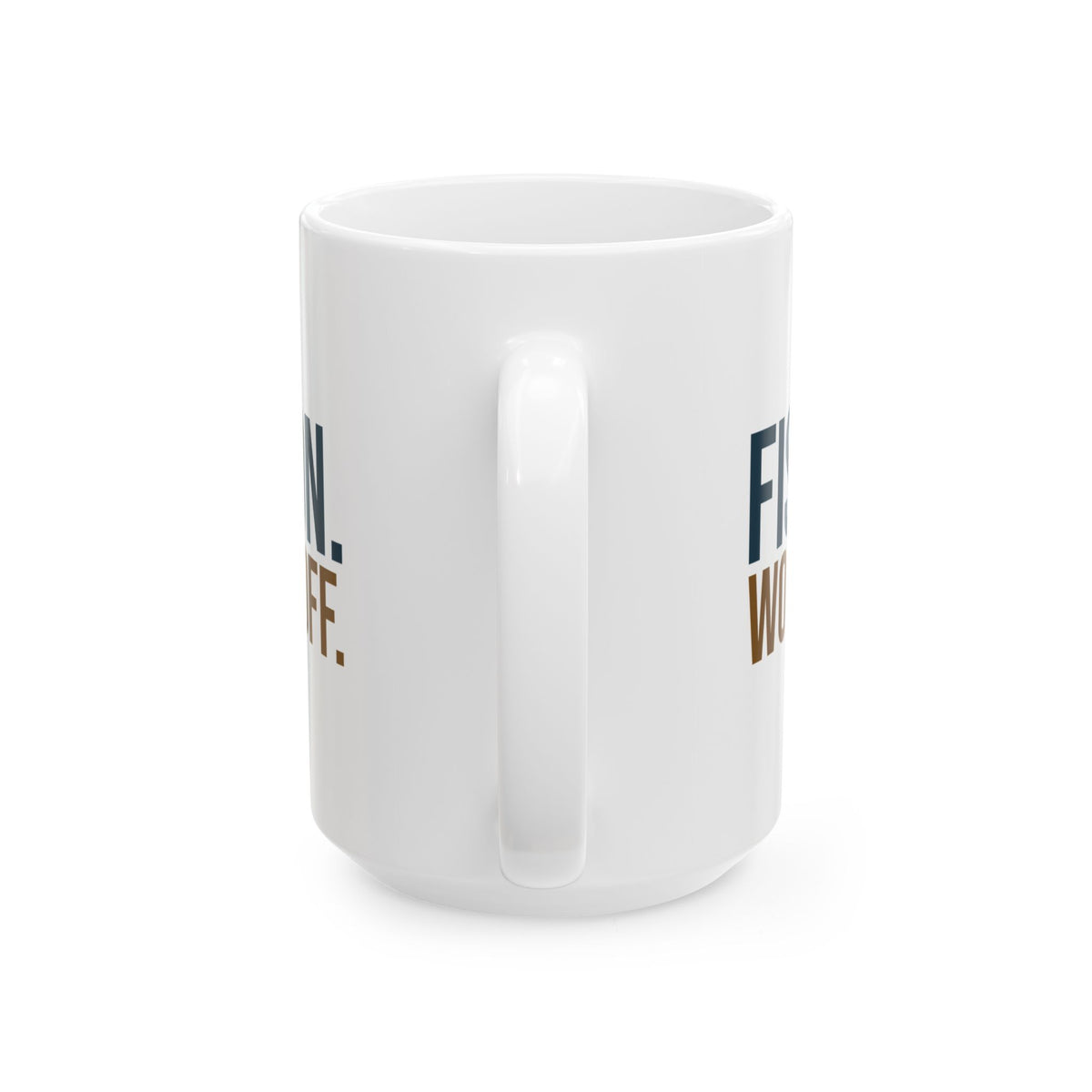 Funny Fishing Coffee Mug Fish On World Off