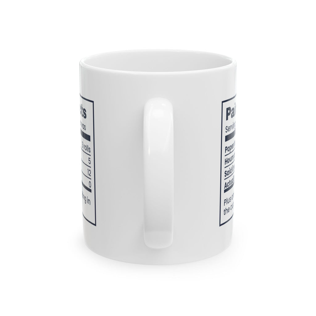Funny Artist Coffee Mug Painter Facts Label For Painters