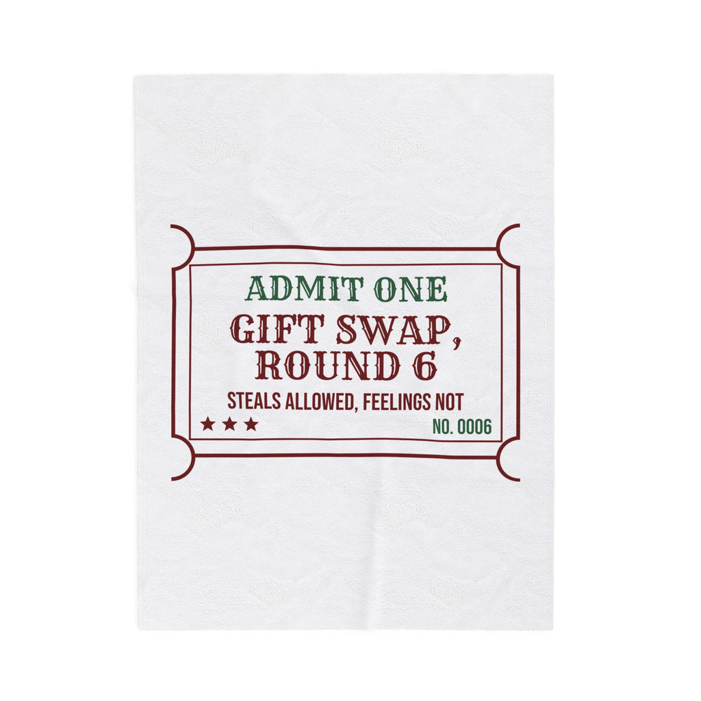 Funny Office Swap Throw Blanket Steals Allowed Feelings Not Ticket
