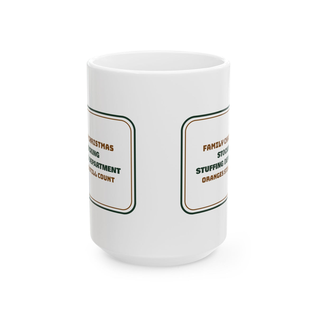 Funny Christmas Coffee Mug Stocking Stuffing Department For Family