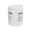 Funny Nurse Practitioner Coffee Mug Annual Visit Definition For NPs