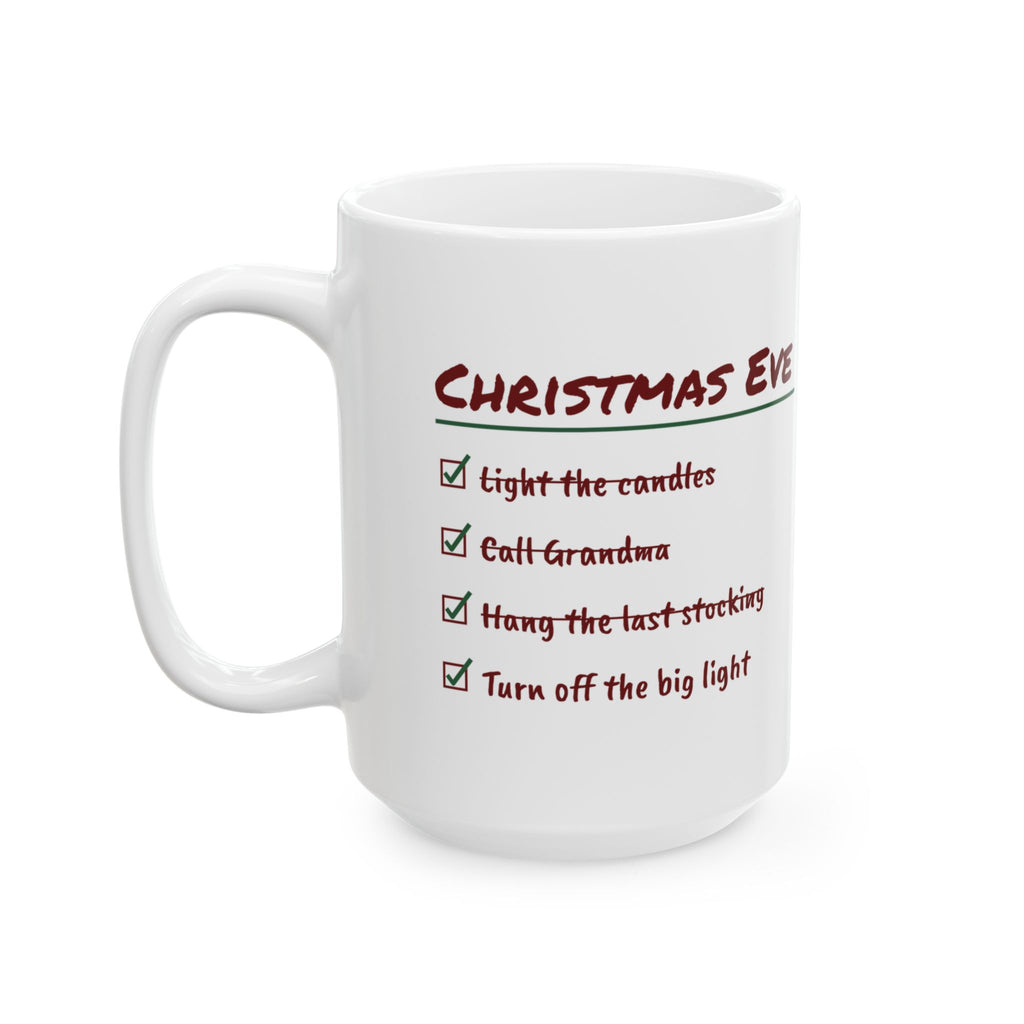 Christmas Eve Coffee Mug Hang The Last Stocking Checklist