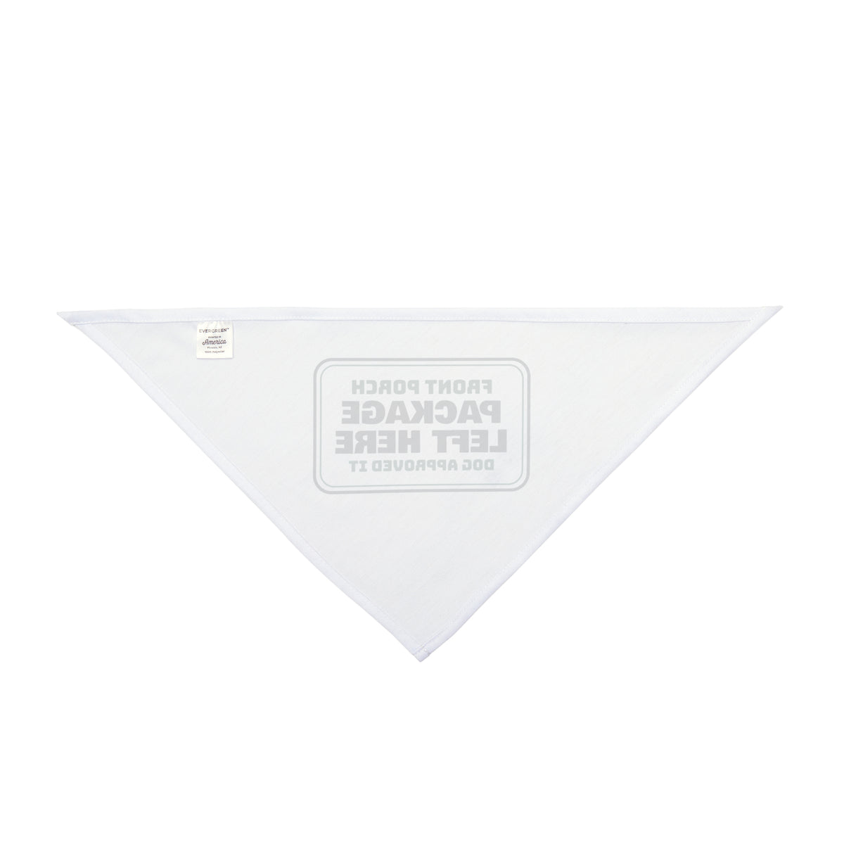 Funny Delivery Driver Dog Bandana Package Left Here Dog Approved