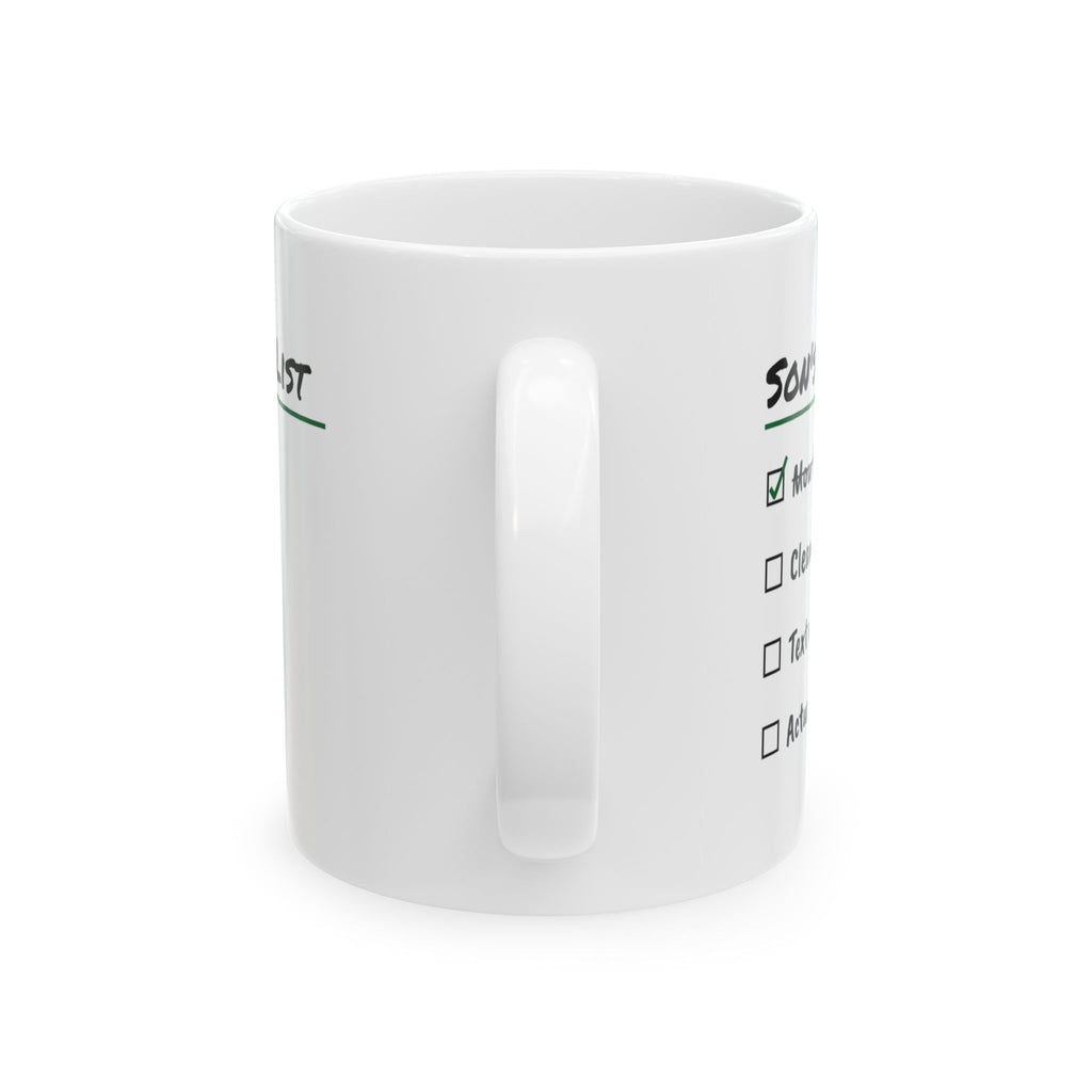 Son's Chore List Coffee Mug Actually Do It