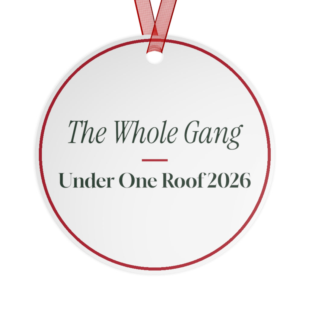 Christmas Ornament The Whole Gang Under One Roof 2026 Family