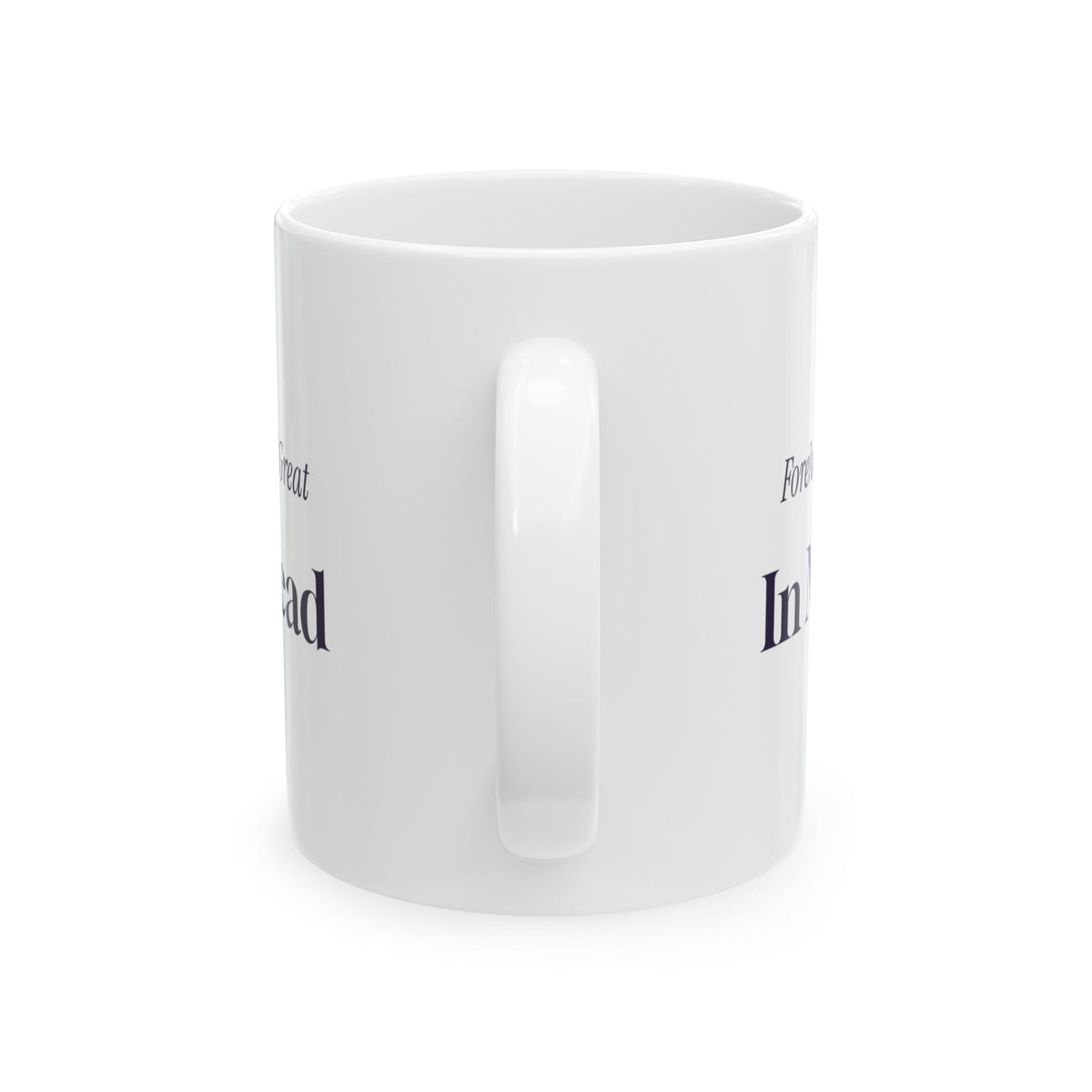 Funny Disc Golf Coffee Mug Forehand Looked Great In My Head