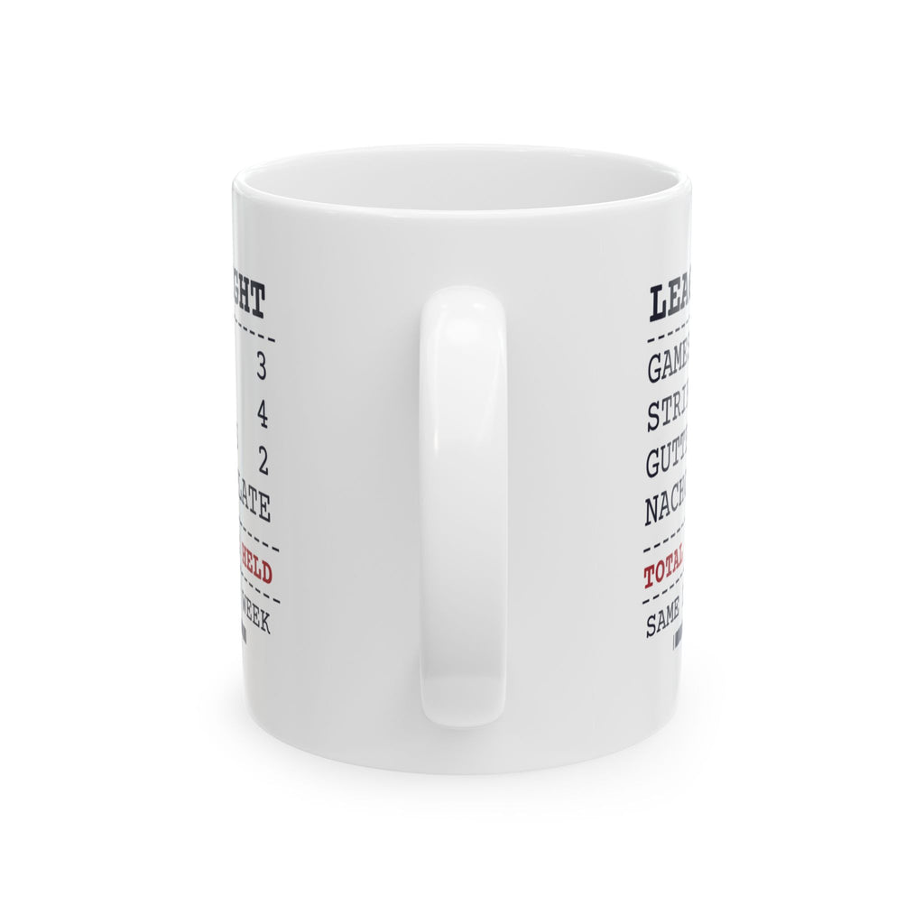 Funny Bowling Coffee Mug Strikes 4 Gutter Balls 2 League Receipt