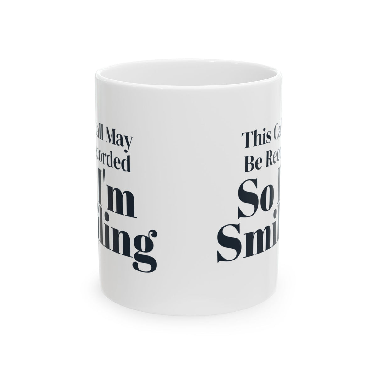 Funny Customer Service Coffee Mug This Call May Be Recorded For Agents