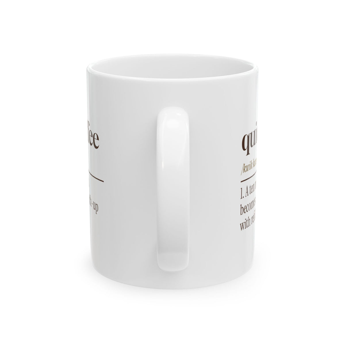 Funny Coffee Lover Coffee Mug Quick Coffee Dictionary Definition