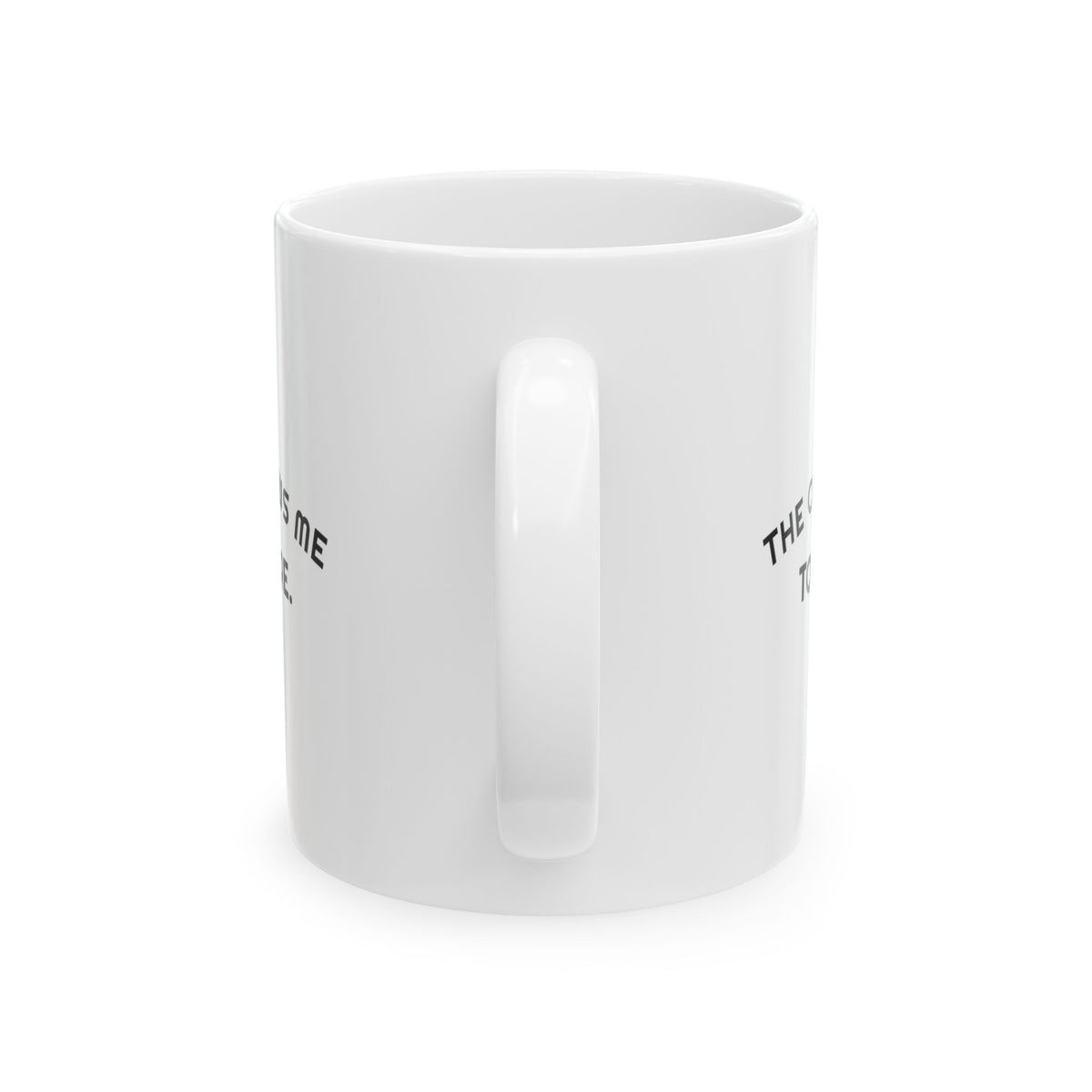 The Cat Allows Me To Live Here Coffee Mug For Cat Moms