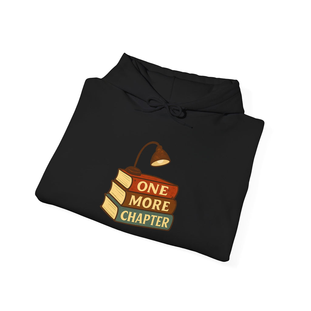 One More Chapter Funny Book Lover Reading Hoodie