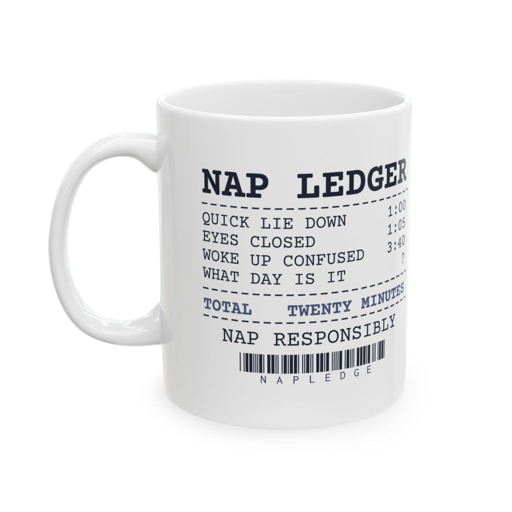 Funny Nap Coffee Mug Twenty Minute Nap Receipt For Nap Lovers