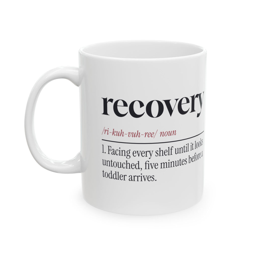 Funny Sales Associate Mug Recovery Definition Undone In Five Minutes