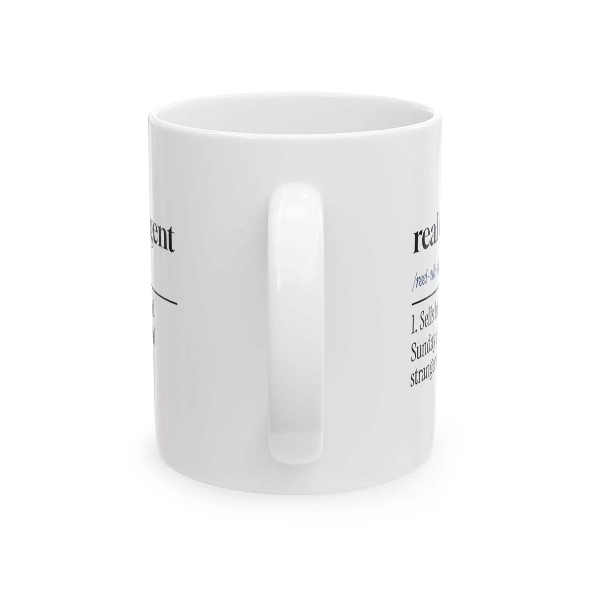 Real Estate Agent Coffee Mug Sells Houses And Nerves