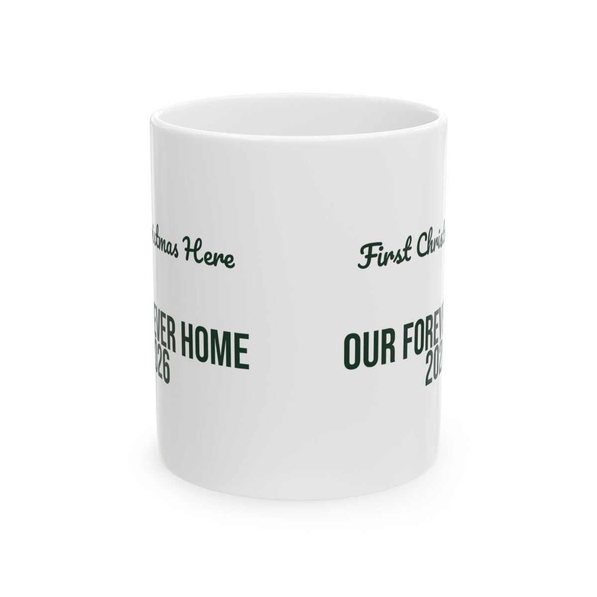Christmas Coffee Mug First Christmas Here Our Forever Home 2026