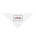 Funny French Bulldog Crossing Sign Dog Bandana For Dog Owners