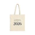 Christmas Tote Bag Our Wedding Year Ends Under The Tree 2026