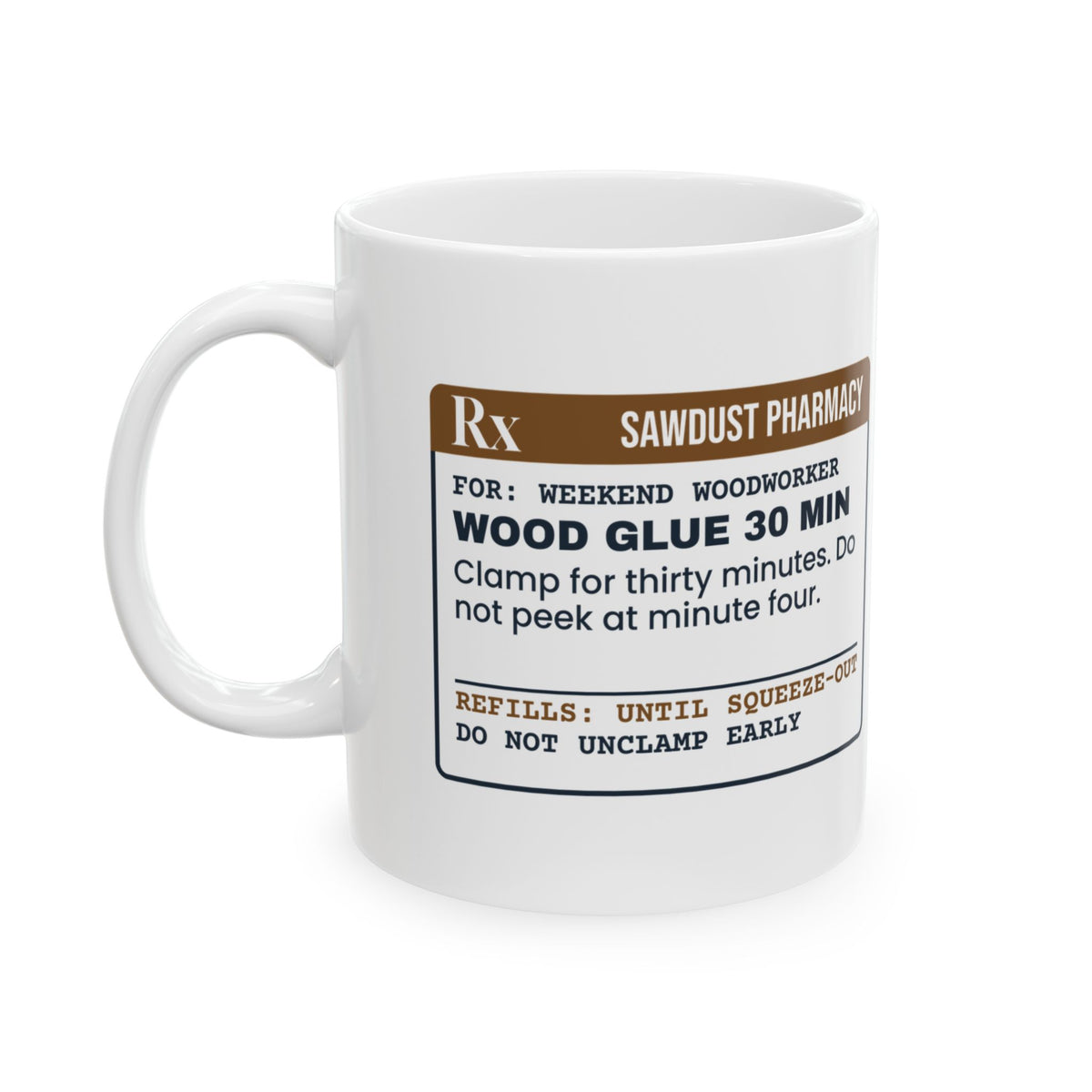 Funny Woodworking Coffee Mug Wood Glue Prescription For Woodworkers