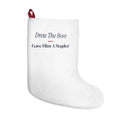 Funny Christmas Coworker Christmas Stocking Drew The Boss Gave Him A