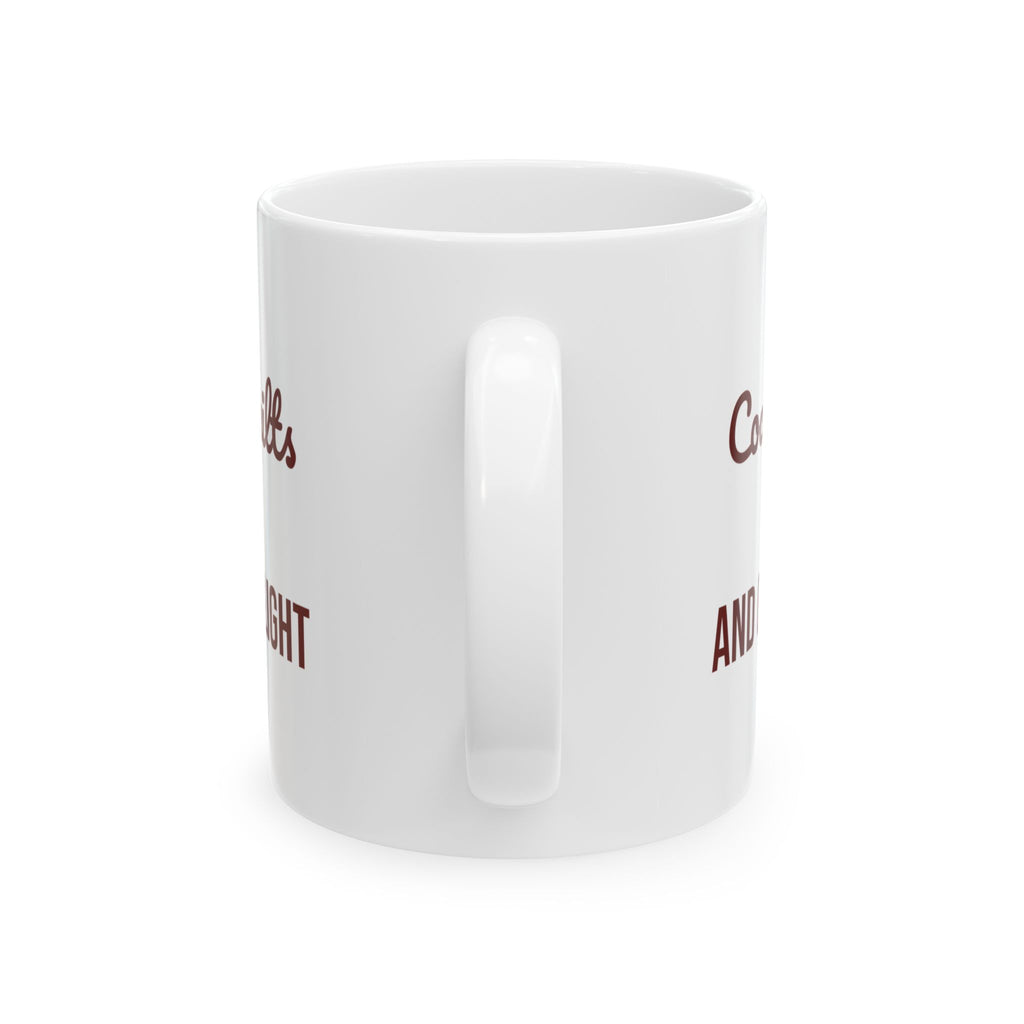 Cozy Christmas Coffee Mug Cocoa Quilts And Candlelight