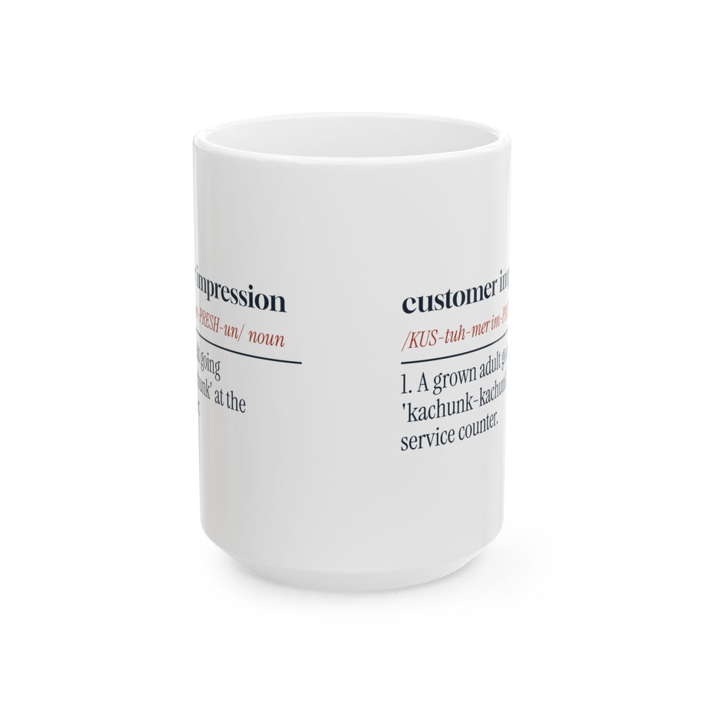 Funny Mechanic Coffee Mug Customer Impression Definition For Mechanics