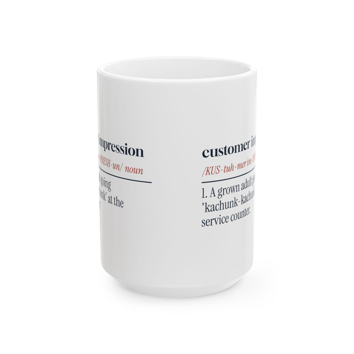 Funny Mechanic Coffee Mug Customer Impression Definition For Mechanics