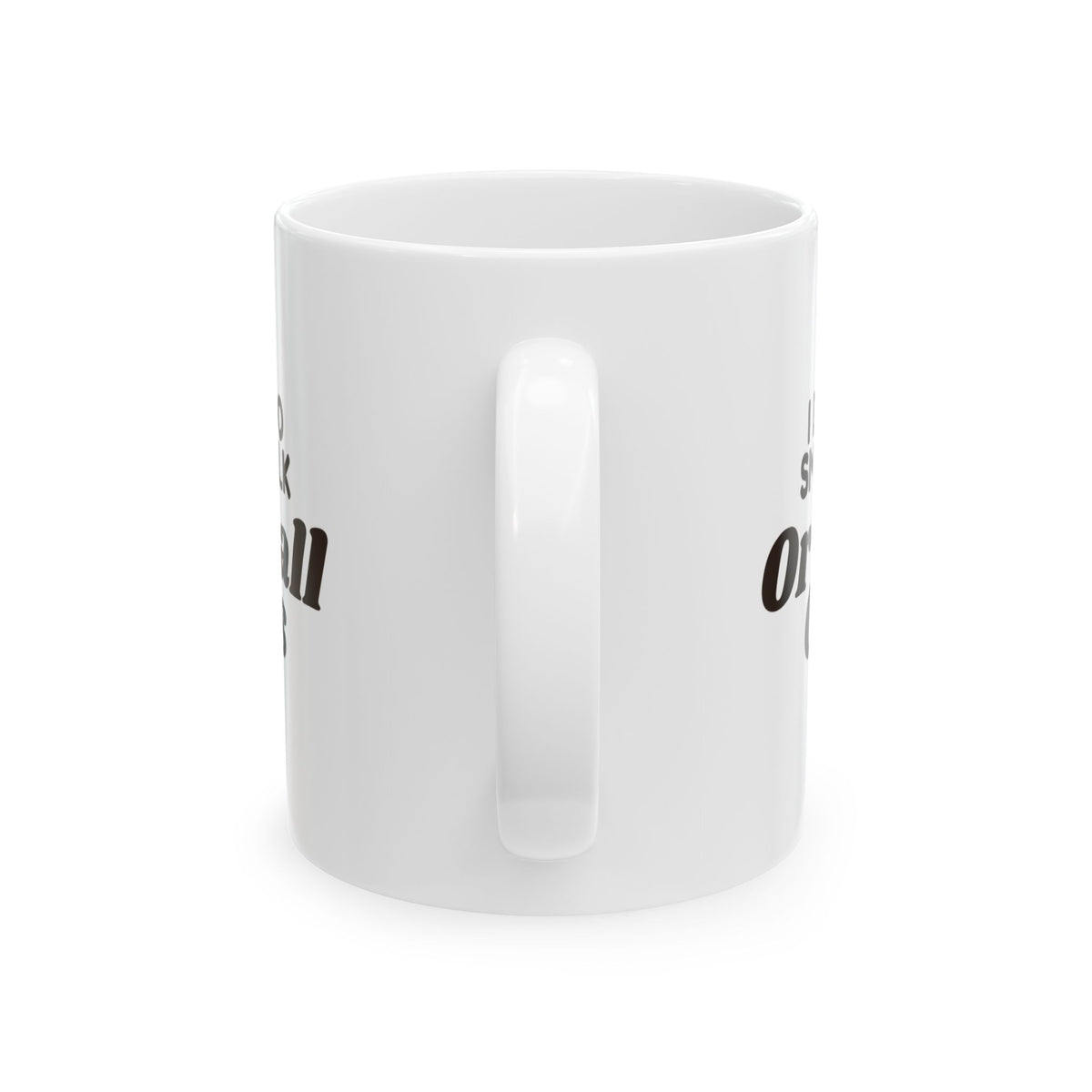 Funny Coffee Mug I Don't Do Small Talk Or Small Cups