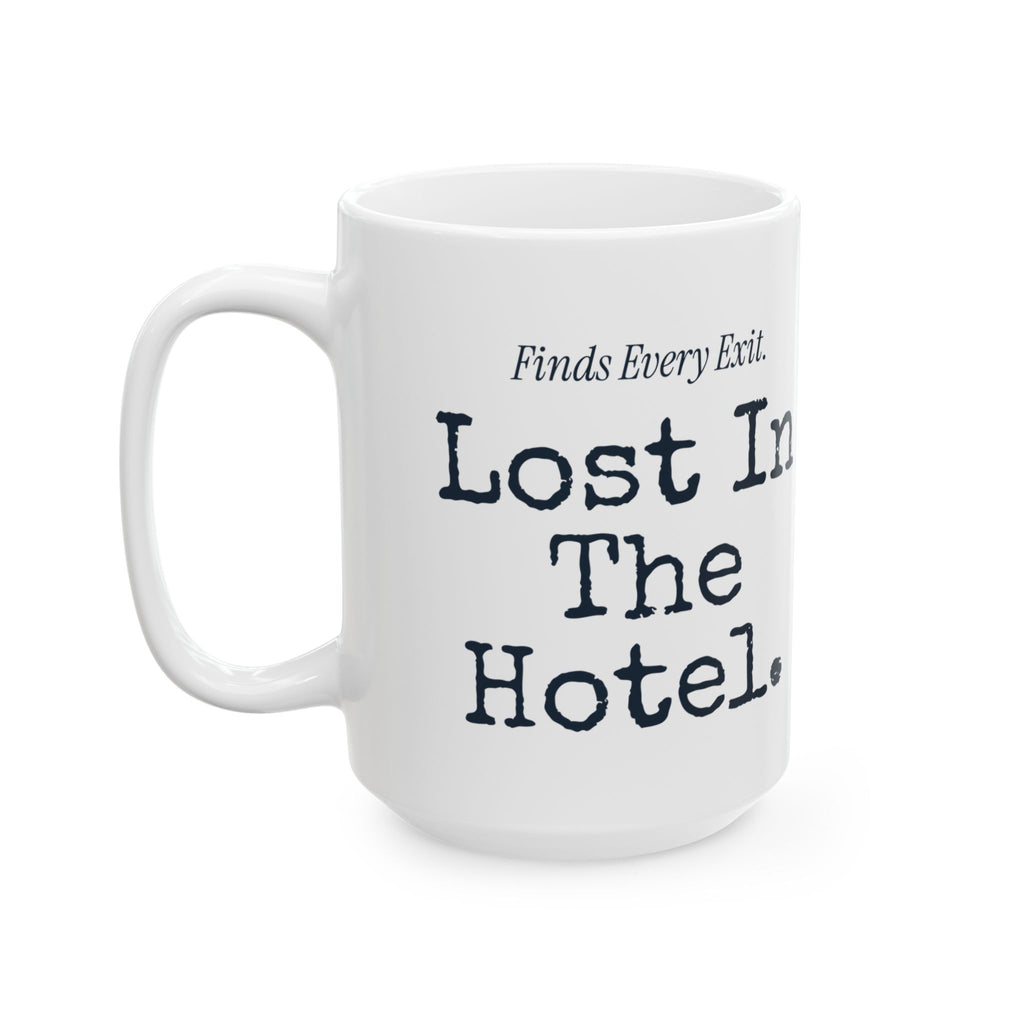 Funny Flight Attendant Coffee Mug Finds Every Exit Lost In The Hotel