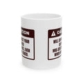 Trivia Correction Warning Coffee Mug For Dad