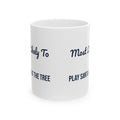 Funny Christmas Coffee Mug Most Likely To Play Santa At The Tree Family