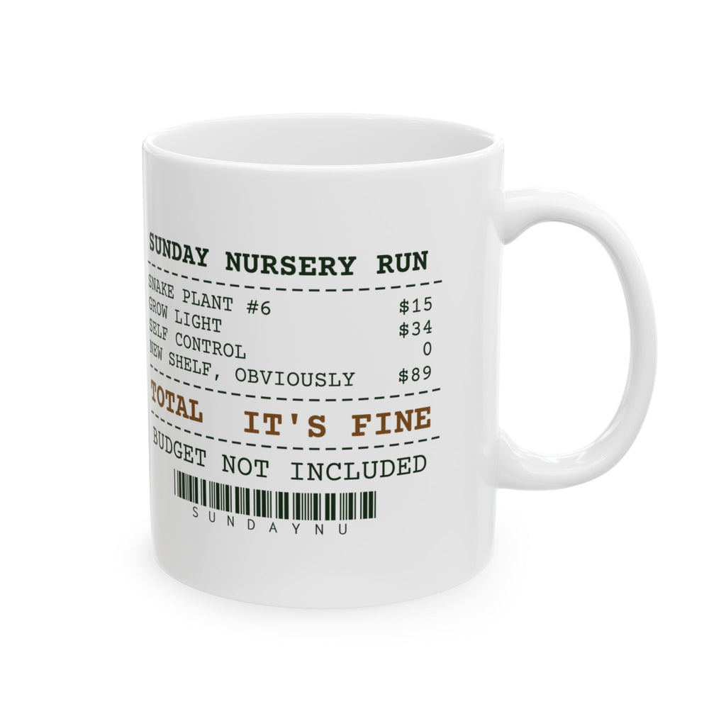 Plant Parent Coffee Mug It's Fine For Plant Lovers