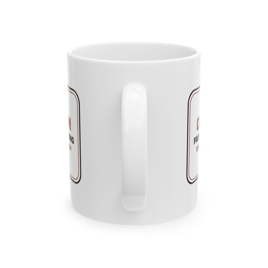 French Bulldog Coffee Mug Frenchie Crossing For Dog