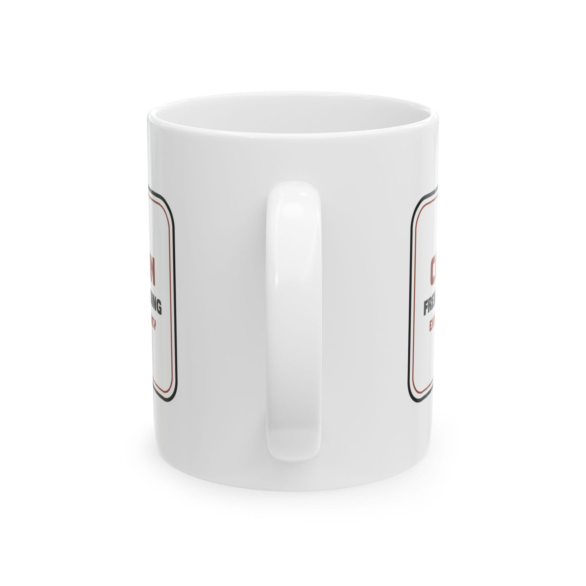 French Bulldog Coffee Mug Frenchie Crossing For Dog