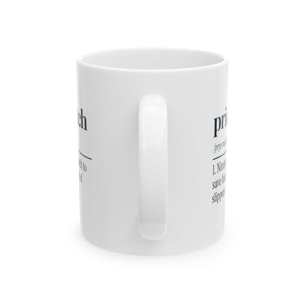 Funny Holiday Shopping Coffee Mug Price Match Definition Bargain Hunter