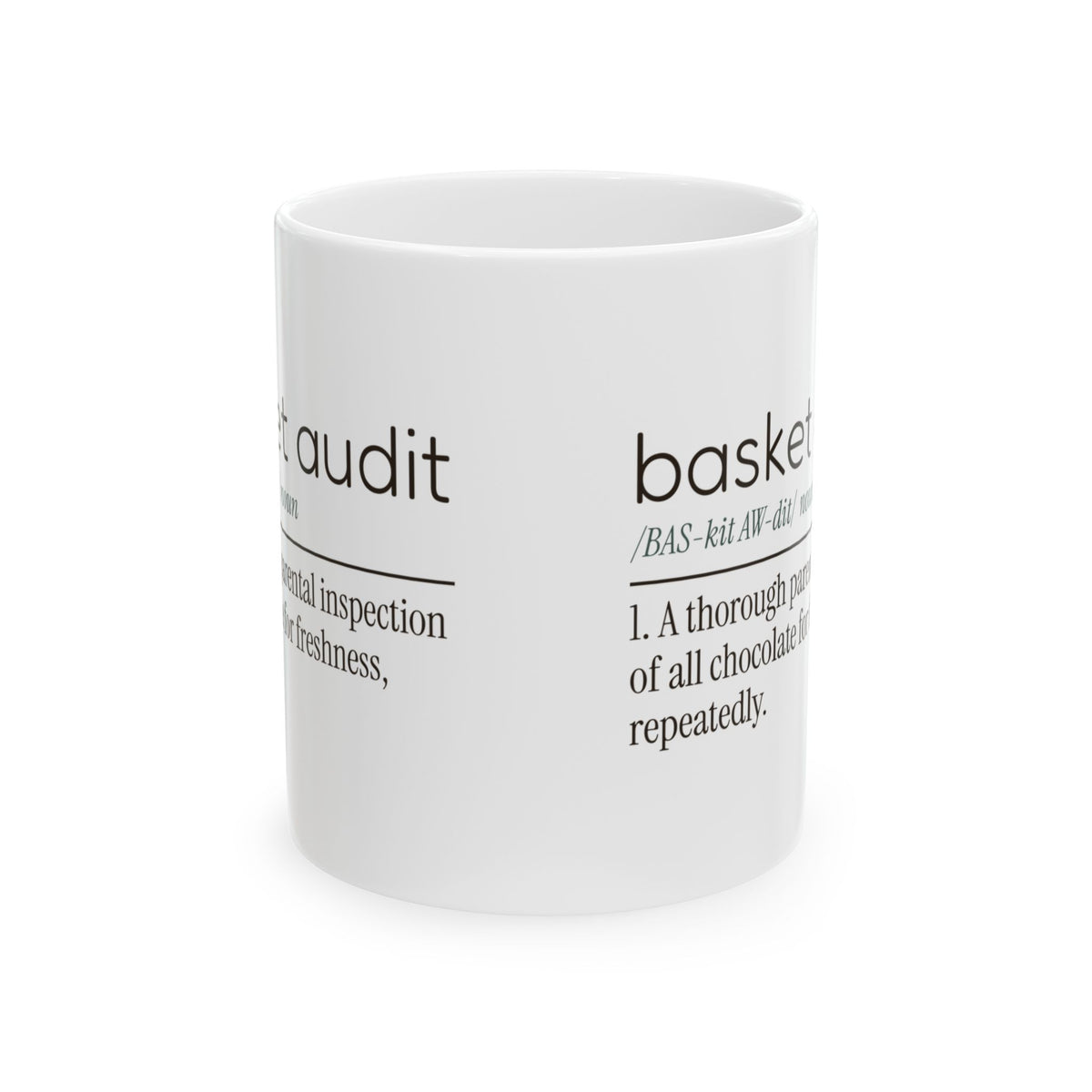 Funny Easter Basket Audit Coffee Mug For Candy Stealing Parents