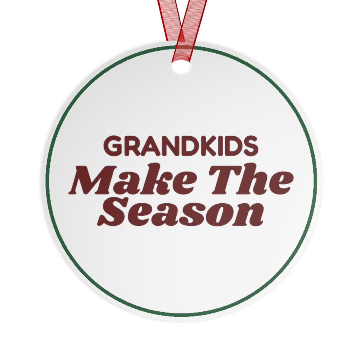 Christmas Ornament Grandkids Make The Season For Grandparents