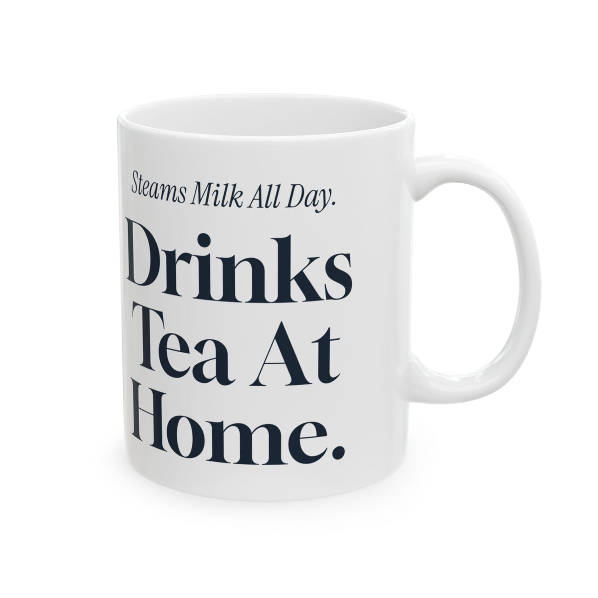 Funny Barista Coffee Mug Steams Milk All Day Drinks Tea At Home