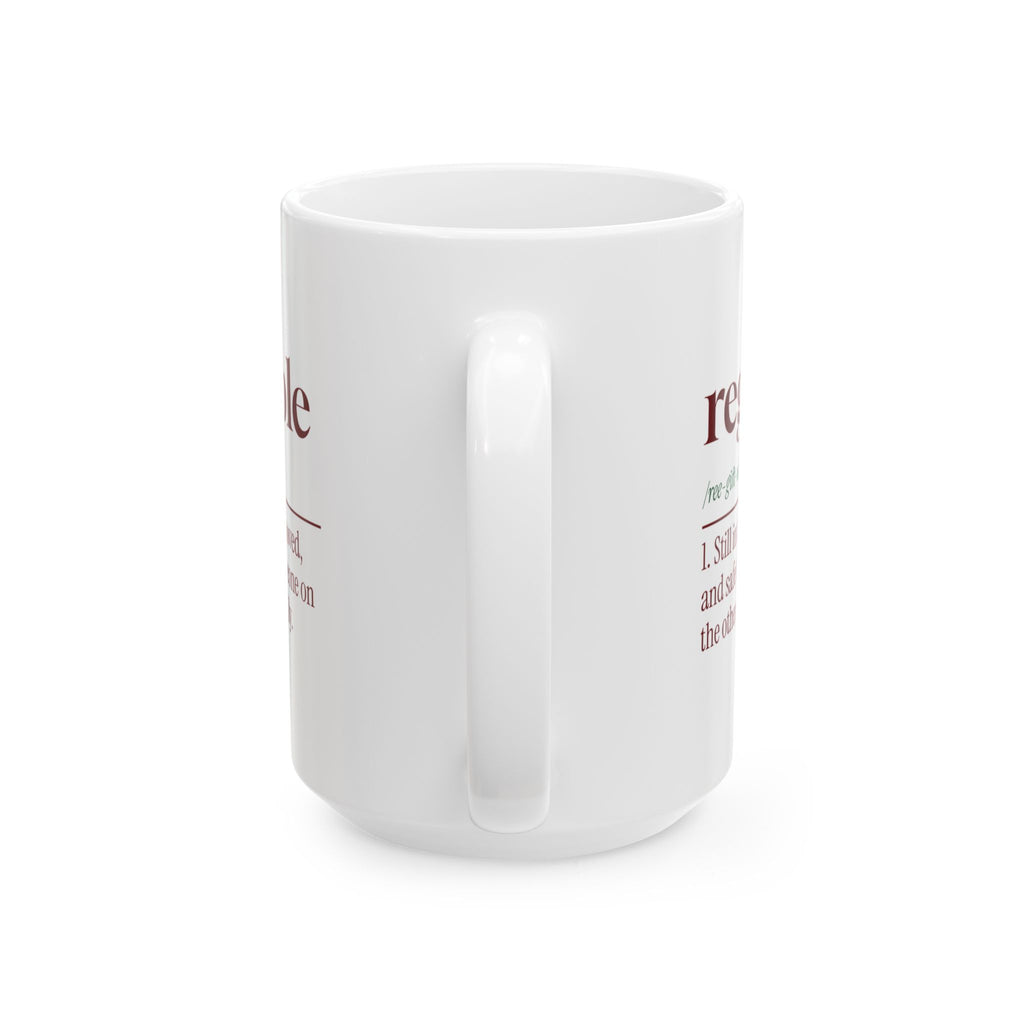 Funny Christmas Coffee Mug Regiftable Definition Still In The Box