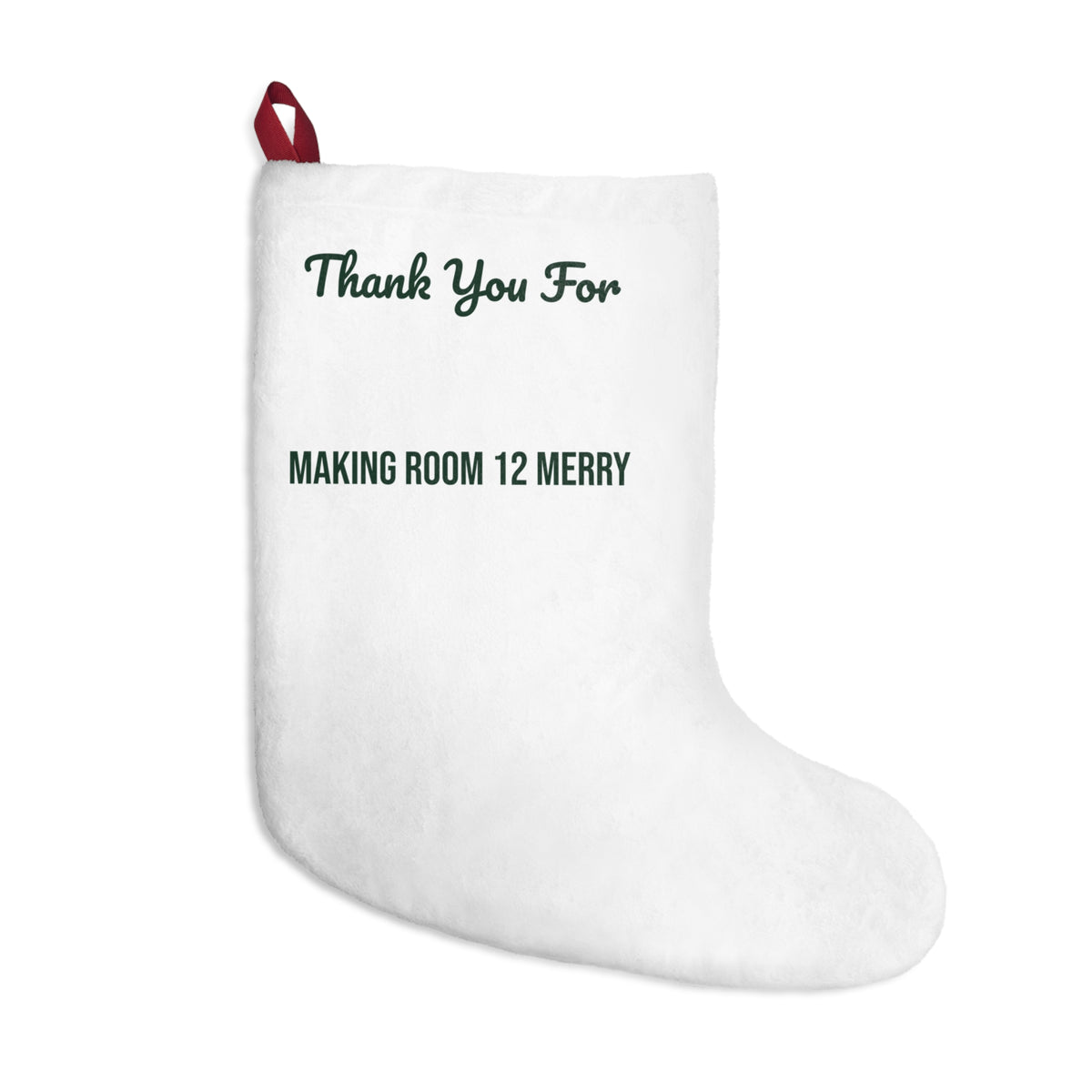 Christmas Teacher Christmas Stocking Thank You For Making Room 12 Merry